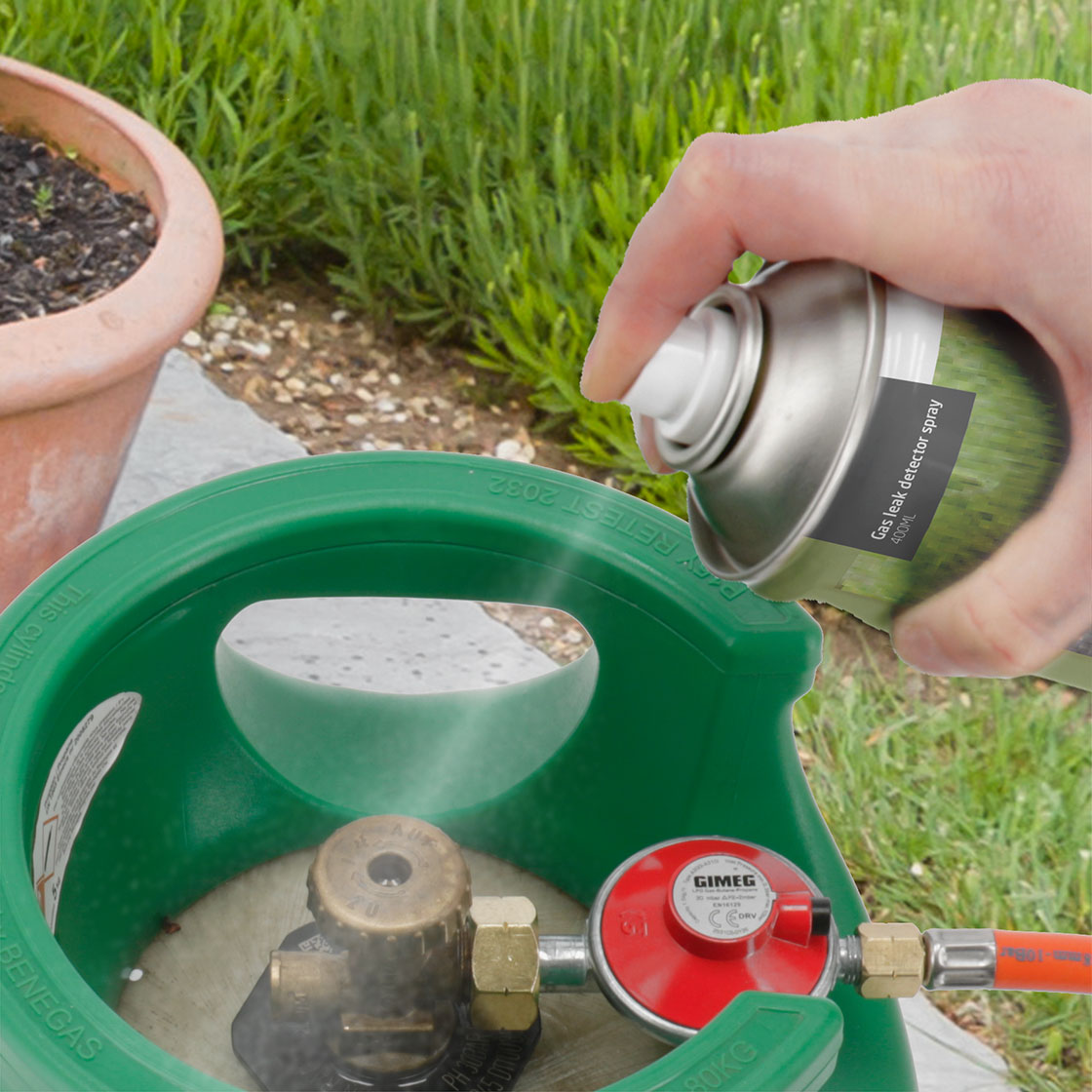 Gas leak detector spray 400ml Travellife