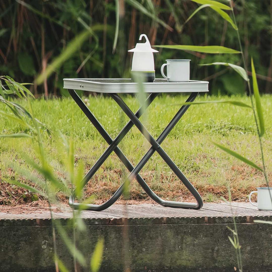 Noto tabletop stool dark grey universal