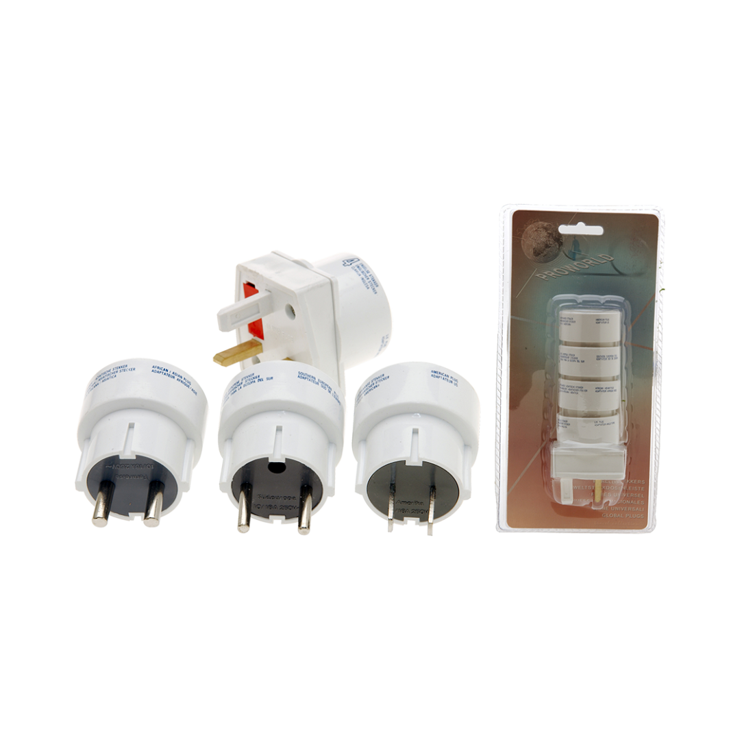 Travel plug 4 pieces Travellife