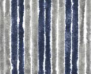 Chenille Basic grey/blue 56x185cm