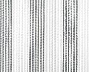 Door curtain Korda grey/white 60x190cm