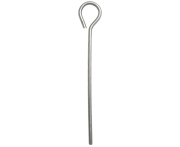 Ground spike closed 24cm steel 10 pieces