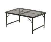 Greccio table mesh black 90