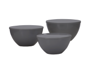 Palma bowls dark grey 6 pieces