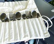 Altea bestekset stainless steel black 16-delig