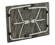 Travellife Sorrento tafel honeycomb dark grey 100