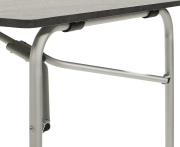 Travellife Sorrento tafel honeycomb dark grey 100