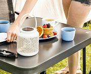 Travellife Alba tafel aluminium grey 115