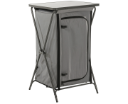 Toledo opbergkast opvouwbaar laag dark grey