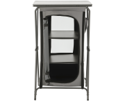 Toledo opbergkast opvouwbaar laag dark grey