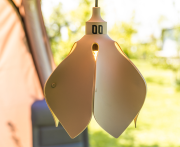 Flores lamp opvouwbaar grey E27