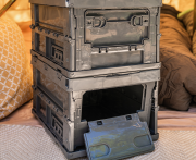 Travellife Bodin opbergdoos opvouwbaar groot dark grey