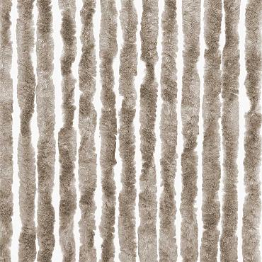 Chenille taupe 56x185cm
