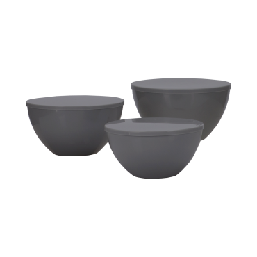 Palma bowls dark grey 6 pieces