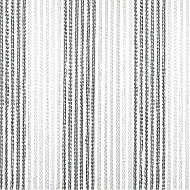 Travellife deurgordijn Korda grijs/wit 60x190cm