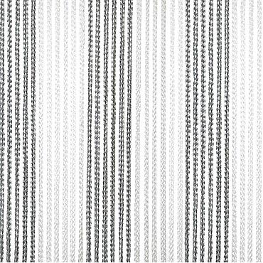 Travellife door curtain Korda grey/white 60x190cm