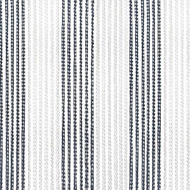 Deurgordijn Korda blauw/wit 60x190cm