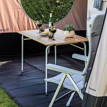 Travellife Sorrento tafel honeycomb brown 100