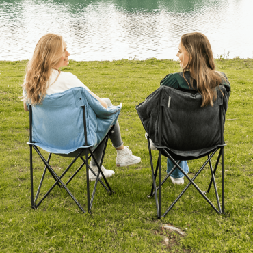 Travellife Lago stoel cross wave blue