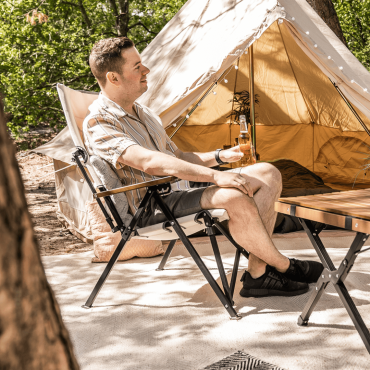 Travellife Viggo stoel butterfly beige