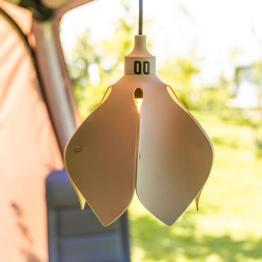 Travellife Flores lamp opvouwbaar grey E27