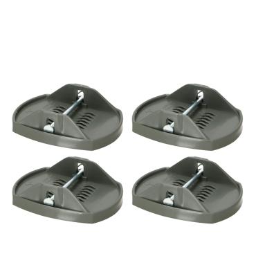 Travellife stabilisatievoet robuust 4 stuks