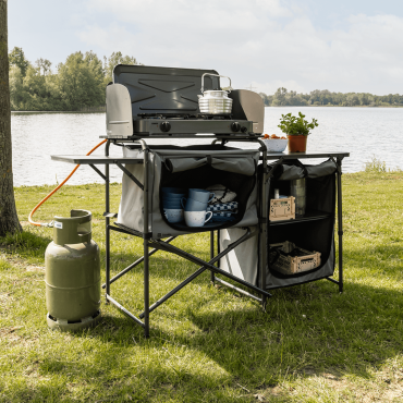 Travellife Toledo keuken opvouwbaar dark grey