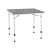 Sorrento table extendable honeycomb dark grey 80/110/140cm