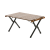 Travellife Iver tafel lounge walnut 90