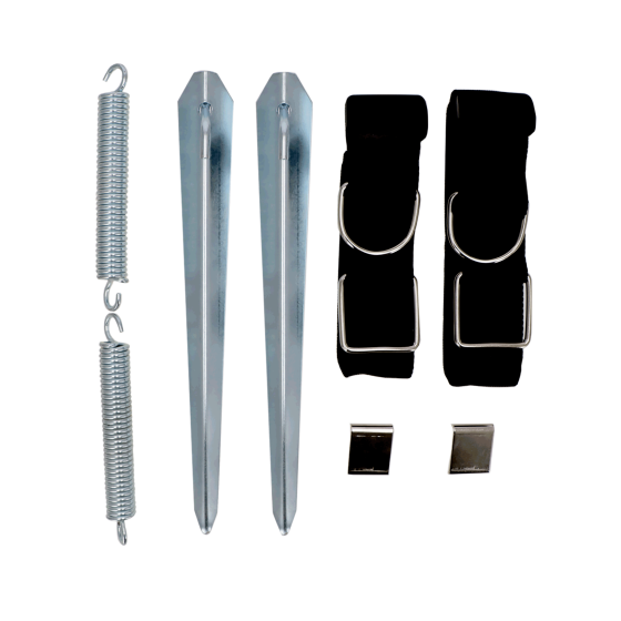Storm strap kit suitable for Fiamma awning
