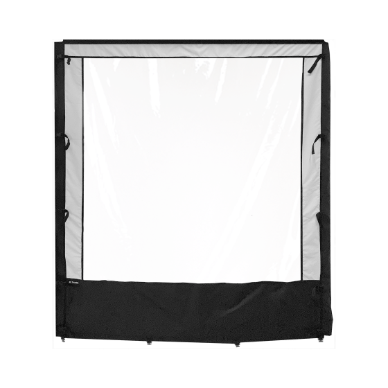 Scala voorwand raam breedte 1,50-1,84m