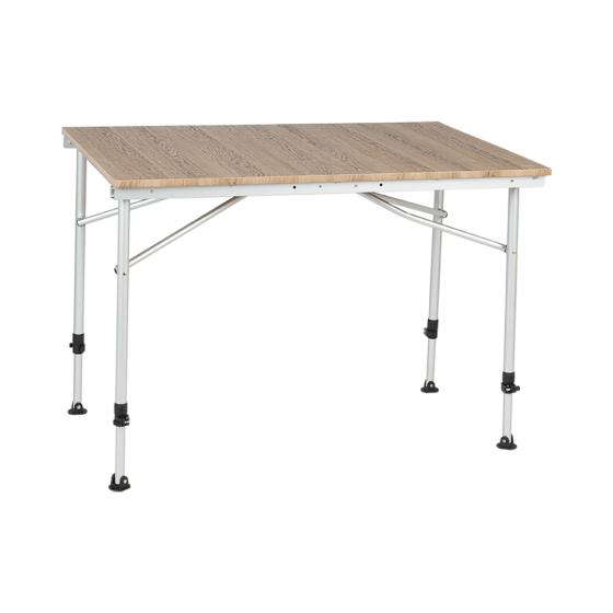 Sorrento tafel uitschuifbaar honeycomb brown 100/140/180cm