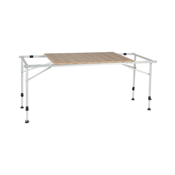 Sorrento tafel uitschuifbaar honeycomb brown 100/140/180cm