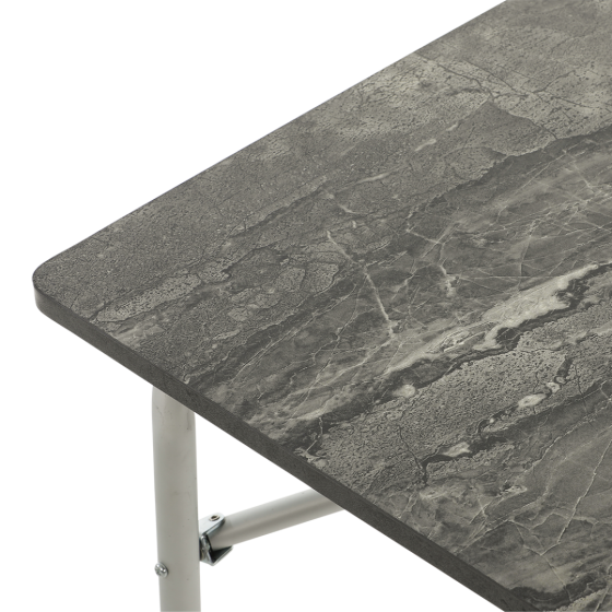 Travellife Sorrento tafel honeycomb dark grey 100