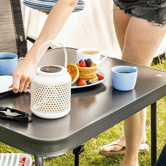 Travellife Alba tafel aluminium grey 115