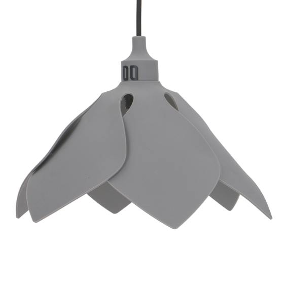 Flores lamp opvouwbaar grey E27