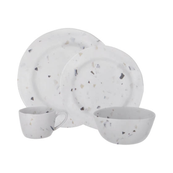 Travellife Soria serviesset terrazzo 16-delig