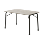 Travellife Veneto table solid light grey 120